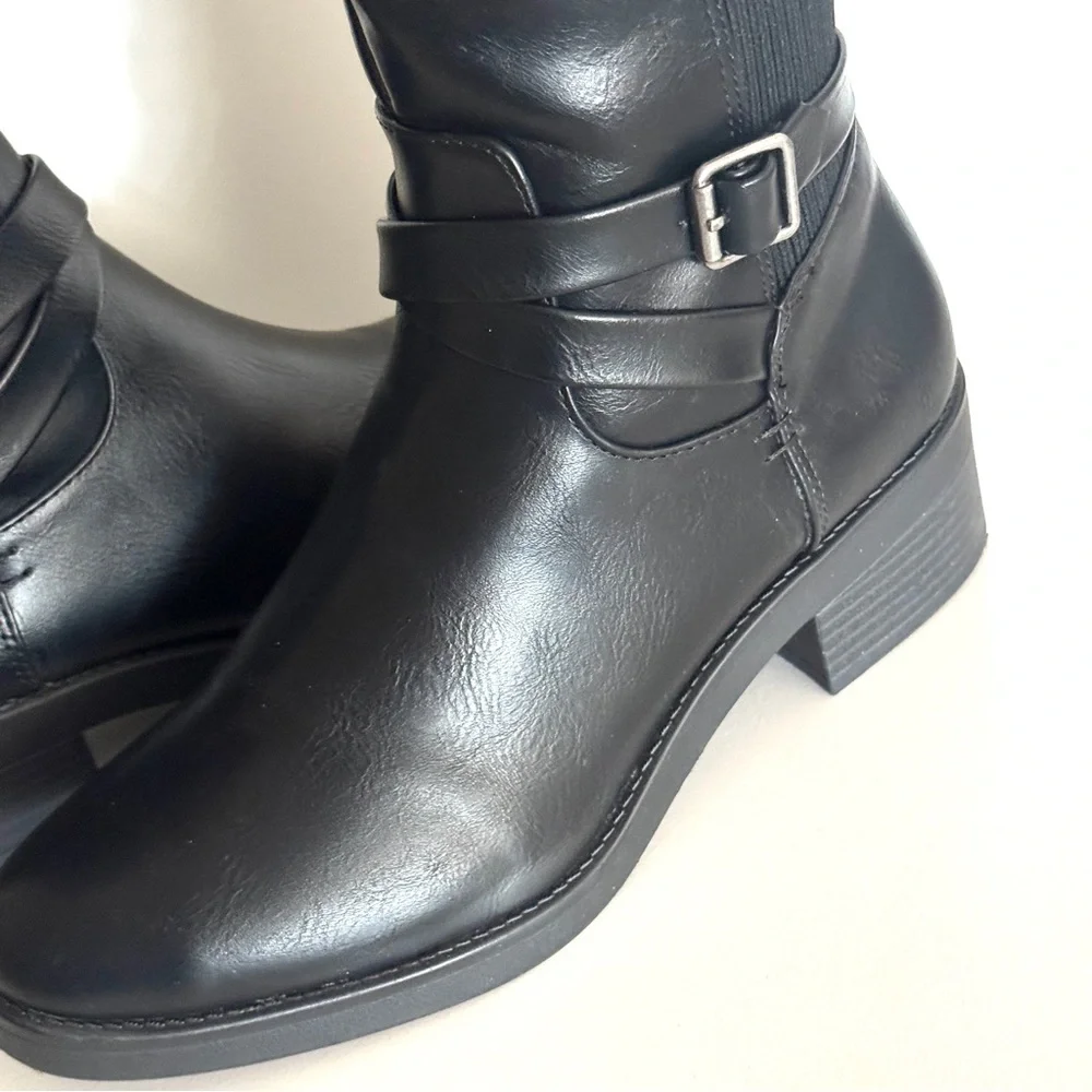 Life Stride Black Over the Knee Boots - Picture 5 of 16